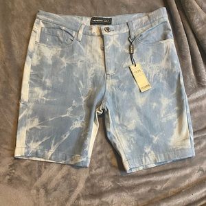 Members Only Acid Wash Shorts